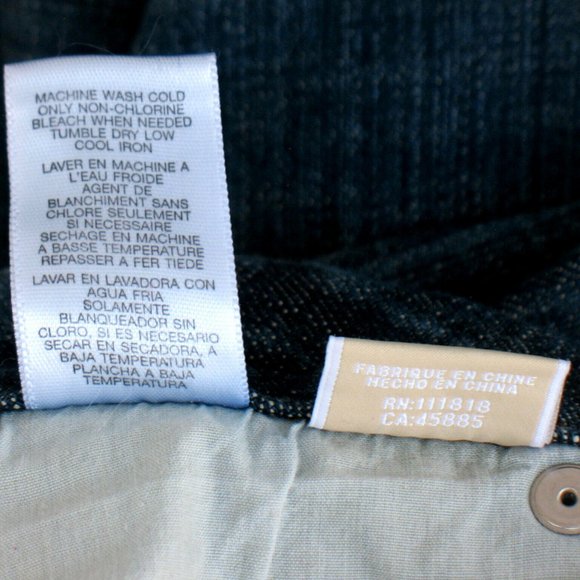 Michael Kors Relaxed Boot Dark Wash Tag Sz 8P - Picture 6 of 6